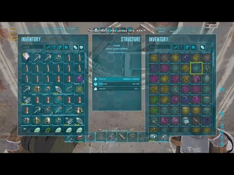 Solo raiding a fat tek base Ark pvp