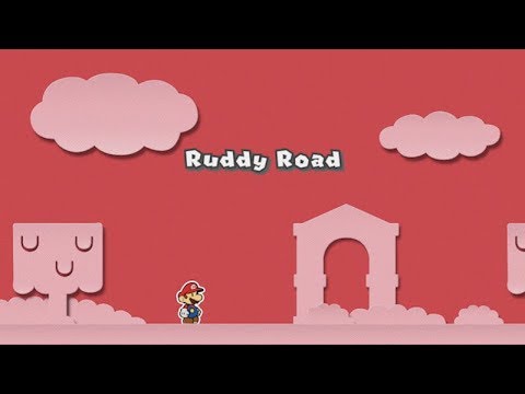 Paper Mario Colour Splash: Part 1 - Ruddy Road
