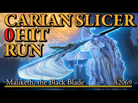 This Spell is BETTER than ANY of your Melee Weapons Carian Slicer No Hit Run