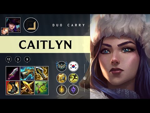 Caitlyn ADC vs Lucian - KR Challenger Patch 25.24