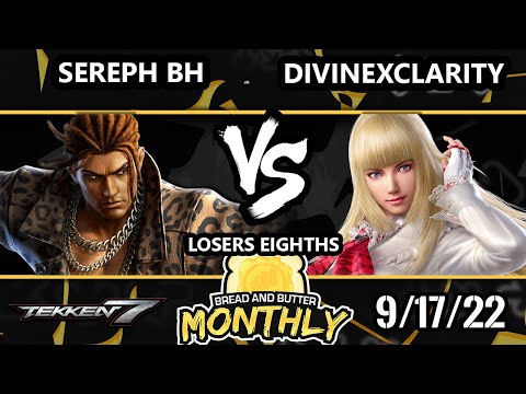 Bread and Butter 31 Top 8 - Sereph_bh (Eddy, Violet) Vs. DivinexClarity (Lili) Tekken 7