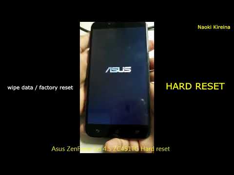 Asus ZenFone Go 4.5 ZC451TG Hard reset