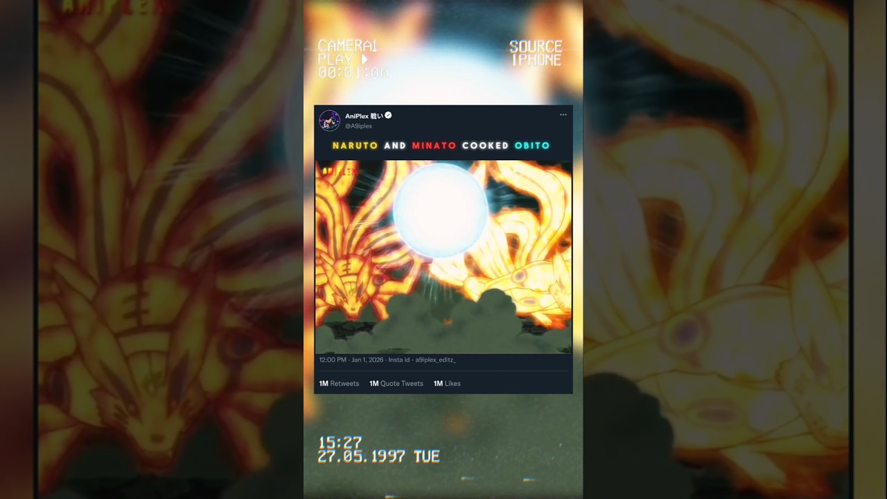 Naruto and Minato cooked Obito ☠️#anime #narutoshippuden #shortvideo #edit