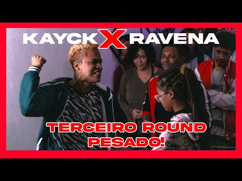 (TERCEIRO ROUND PESADO!) KAYCK x RAVENA (2° FASE) - BATALHA DA RUBI - 12.06.2023