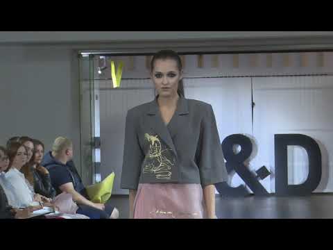 Винская Лилия, показ коллекции «Наше всё», курсы дизайна одежды, 2019