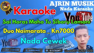 Download lagu SAI HORAS MA HO TU SIBORU LOMOMI [KARAOKE] KN7000 - DUO NAIMARATA  | NADA WANITA mp3