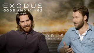 Exodus: Gods and Kings | Christian Bale and Joel Edgerton Interview [HD] | 20th Century FOX video