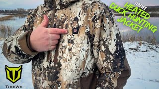 TideWe Heated Duck Hunting Jacket With Fleece Liner Review
