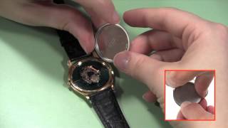 How to Open a Snap Off Watch Back