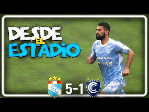 ⛳ DESDE EL ESTADIO Cristal 5-1 Cienciano (27/07/24) | Gian Over