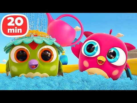 Cartoons für Kleinkinder. HopHop und TokTok | HopHop die Eule Kompilation