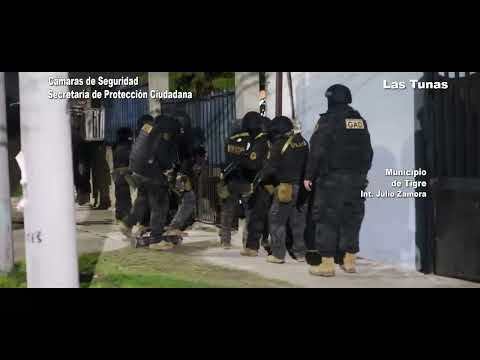 Tigre: megaoperativo en Las Tunas para detener a un vendedor de drogas