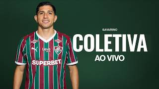 AO VIVO - COLETIVA - SAVARINO