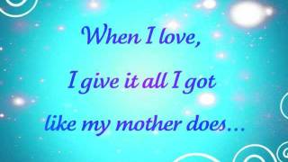 Like My Mother Does Lyrics - Lauren Alaina