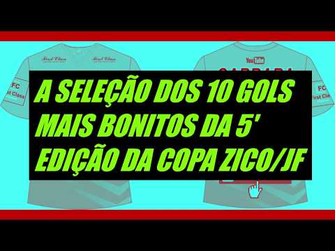 TOP 10 GOLS DA COPA ZICO/JF - 5' EDIÇÃO