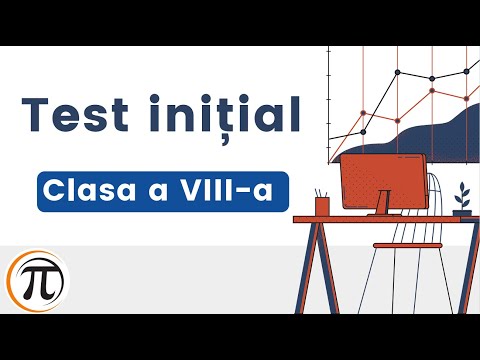 Test Evaluare Initiala clasa a VIII-a  - Model 1