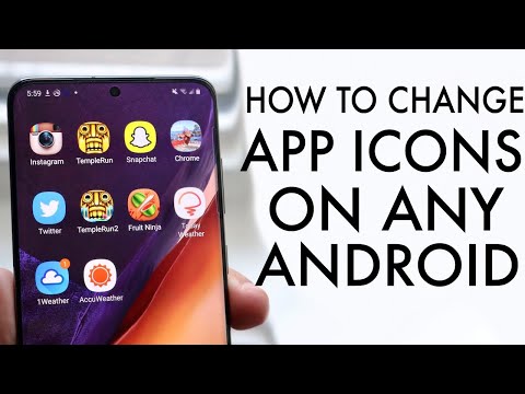 How To Change App Icons On Any Android! (2020)