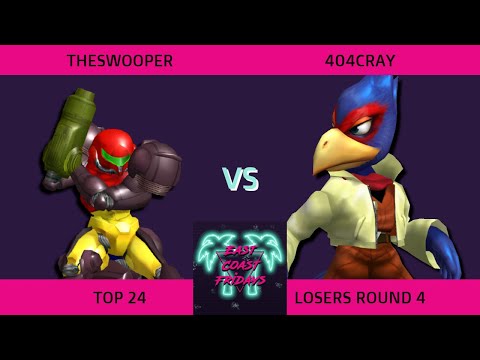TheSWOOPER (Samus) vs. 404Cray (Falco) - ECF 175 Top 24 Losers Round 4 SSBM