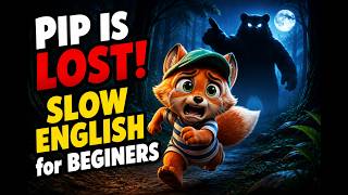 Pip Is Lost! 😢 | Easy English Story for Beginners | Slow English Listening Practice (A2)