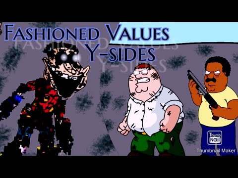 ROMAIN WORLD/ FNF - FASHIONED VALUES Y-SIDES /DARKNESS TAKEOVER - FAMILY GUY :PIBBY - SONG ANIMATION
