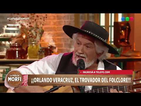 Orlando Vera Cruz con Soledad Pastorutti en "La Peña Del Morfi" 2021