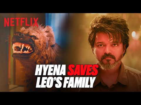 Vijay SUMMONS His Pet Hyena to TAKE DOWN His Enemies! 😳🔥 | #Leo | Netflix India
