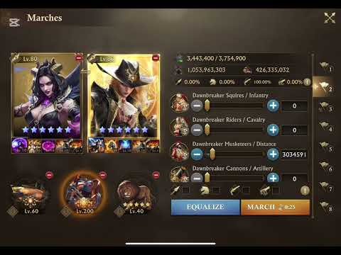 Guns Of Glory KvK | K44 vs k444 vs k￼850  | Reports 