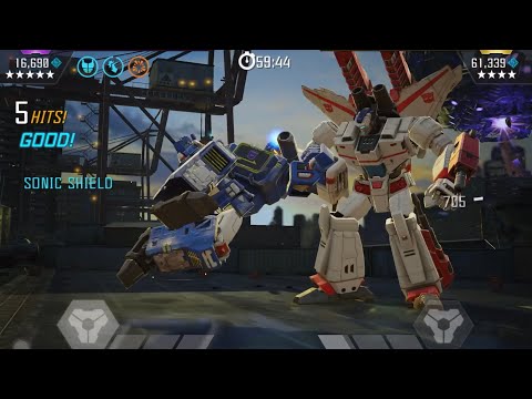 Soundwave vs Jetfire AM D92 — Transformers: Forged to Fight