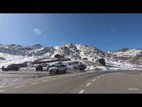 Obergoms - Driving 🇨🇭 SWITZERLAND - Grimselpass, Gletsch, Totensee, Planggerli