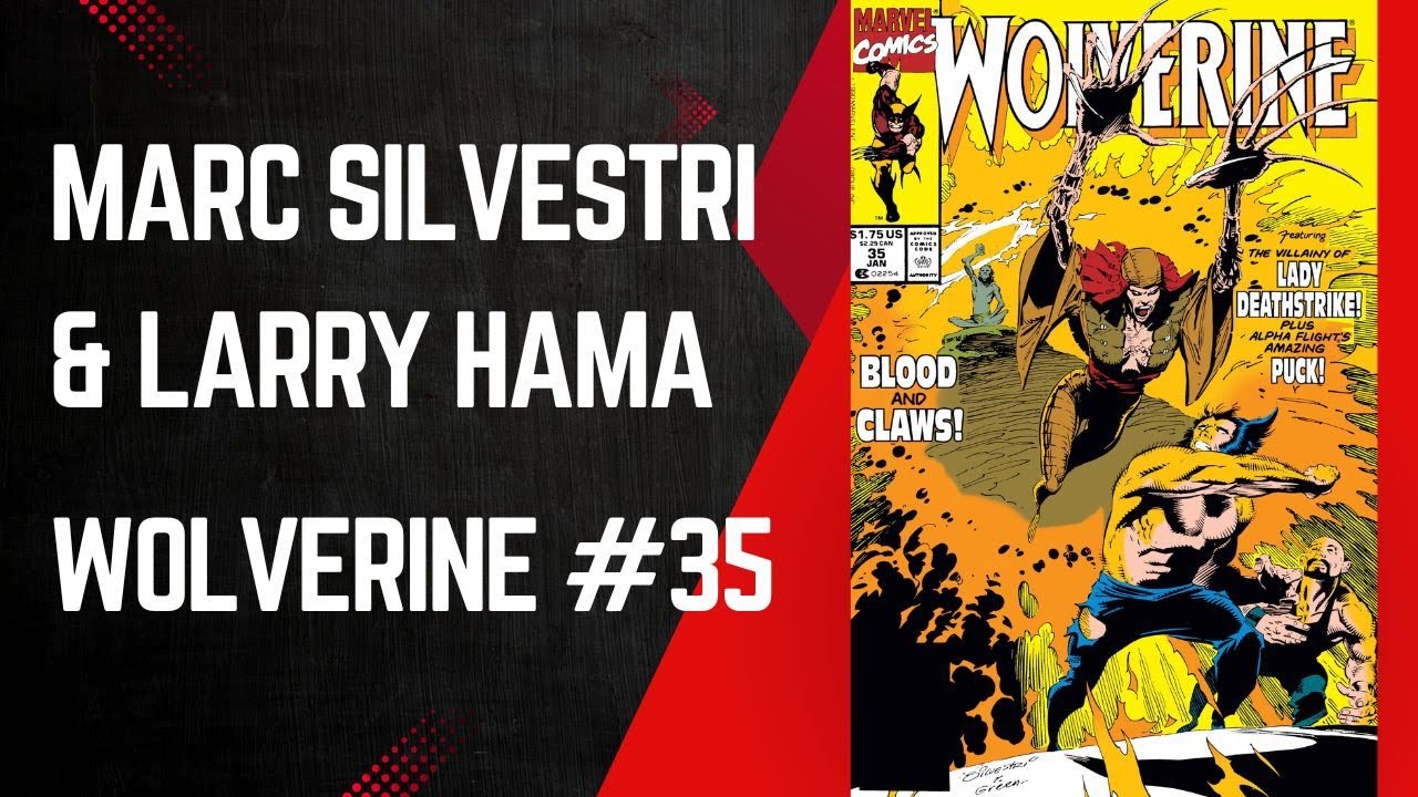 Wolverine Travels Back In Time! Wolverine #35, Marc Silvestri & Larry Hama, Marvel Comics, 1991