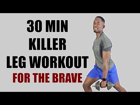 30 Minute Dumbbell Strength Training for Fat Loss Full Body Workout  250 Calories 