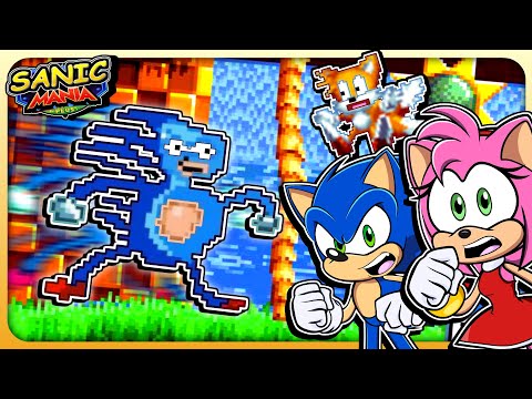 SANIC Mania!?- Sonic Amy & Sanic Play "Sonic Mania"  SANIC MOD!!