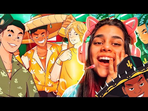 REACT | Lil Chainz, ÉoDan, Akashi Cruz, Mikezin & MHRAP - Flow Mexicano 🇲🇽