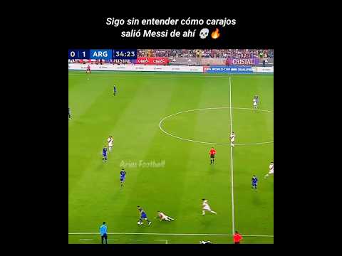 Cómo Pudo Salir Messi de Ahí? 🔥💀