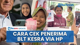 BLT Kesra Rp 900 Ribu Cair pada Desember 2025, Begini Cara Cek Status Penerimanya Melalui Ponsel