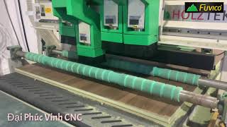 Máy cnc nesting 4 trục Router khoan cắt ván | Holztek PRO-R4F tại Lagi - Bình Thuận
