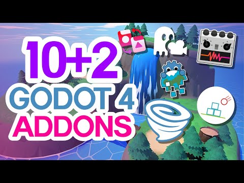 10+2 AWESOME ADDONS for GODOT 4