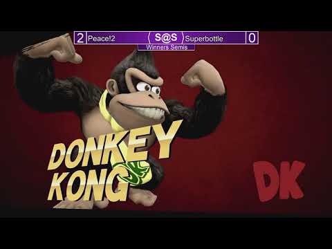 Smash@Sunken #55 - Superbottle (Little Mac) vs Peace!2 (Donkey Kong) - Wii U Singles WS