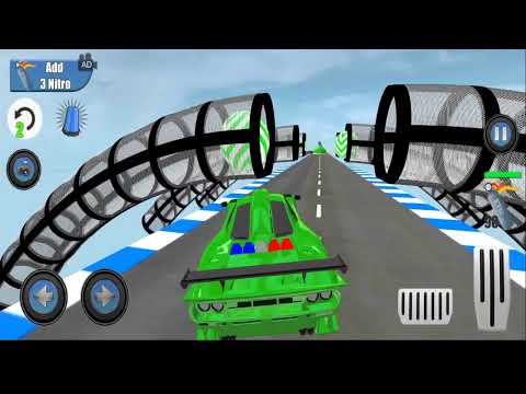 Police Car Stunts GT Racing: Ramp Car Stunt - Driving Simulator - Car Games - Android Gameplay