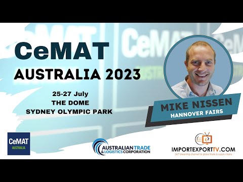 Mike Nissen at CEMAT Australia 2023