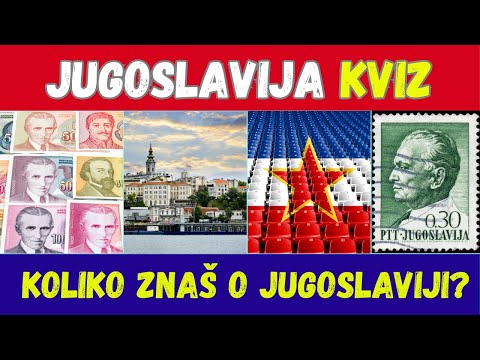 JUGOSLAVIJA KVIZ 🇾🇺 | Koliko stvarno znaš o SFRJ?