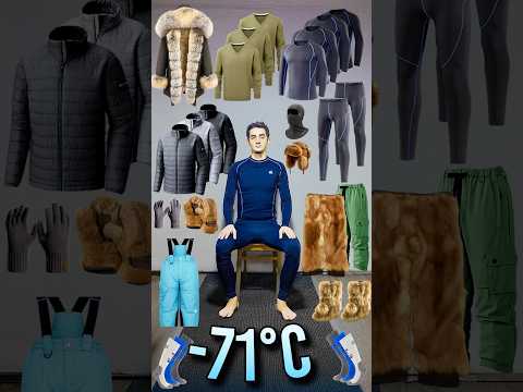 What We Wear at -71°C (-96°F)? | Siberia