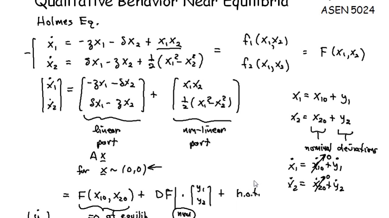 ASEN 5024 Nonlinear Control Systems