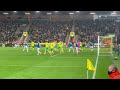 Richarlison Overhead Kick Goal v Norwich City | Norwich City 2-1 Everton