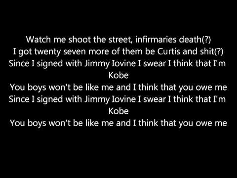 Chief Keef - Kobe Lyrics On Screen