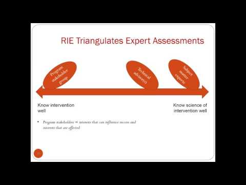 Part III Rapid Impact Evaluation (RIE) Questions and Answers Video