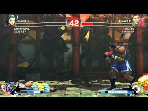 SSF4 Ranked Match Europe: GravityNinja (Rose) VS tc2710 (Boxer)
