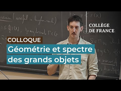 Géométrie et spectre des grands objets (8) - Nalini Anantharaman (2024-2025)