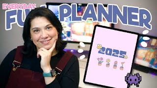 My First Pixel Art Portrait Planner 👾✨ EVERYDAY FUN-PLANNER