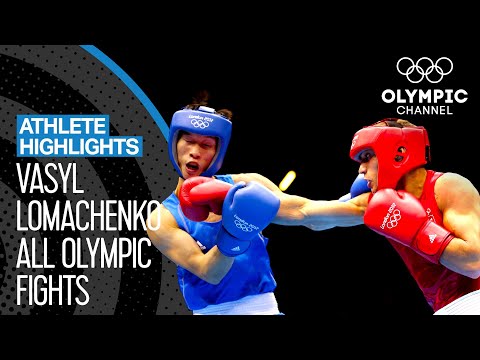 All Vasyl Lomachenko 🇺🇦 Olympic Boxing Bouts | Athlete Highlights